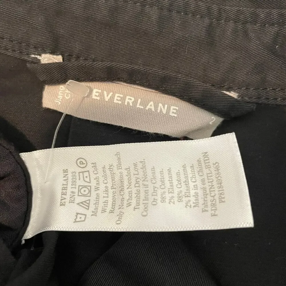 Everlane long sleeve button front shirt dress size 2 XS D3 5034